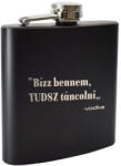  Gravírozott Bízz bennem tudsz táncolni vodka flaska : Flaska méret - 7 oz