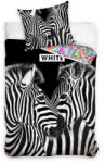 Ábránd Zebra ágyneműhuzat, Black and White (100% pamut)