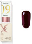 Advent 09 - gél lakk 8 ml - Sötét bordó -