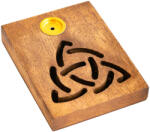  Fa Triskele"-Back Flow-lefelé áramlós-folyékony füst- füstölőtartó