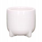 Emized Kerámia takaróponyva fehér mázas 14cm (25212)