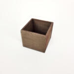  Dekoláda rusztikus kocka 9x9cm