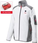 FLEX Akkus fűthető női polár kabát / TF White 10.8/18.0 XL Lady (512.095)