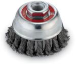 FLEX Acélhuzal kefe, 0, 5 mm fonott, M 14, Ø 65 (124.524)