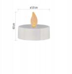  Gyertyatartó led lámpa Emos Tea Candle dekoráció 4 db-os (DCCV16)