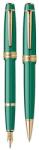 Cross Set pix+stilou Cross Bailey Light verde lucios cu accesorii aurii (PACHETPARKER23(2))