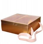  Ajándéktasak fogantyúkkal arany 20x8cm (MYH611328)