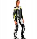 SPYKE Női Kétrészes Bőr Motoros Overál Spyke 4RACE DIV Méret 36