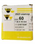 sia Abrasives Leveles csiszolókorong 30x10mm P60 2923 (2609256284)