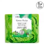 Organique Sapun natural, vegan Green Shake, Organique Cosmetics, 100 g (102024W)