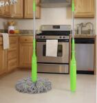 Razo Mop Razo 2 in 1 cu stoarcere rapida, rasucire automata, cap din microfibra (RZ-105)
