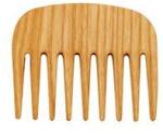 Koh-I-Noor Cosmetics Pieptene lemn, arin rosu, 10 x 9 cm, Koh-I-Noor, 687 (687564)