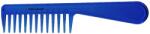 Koh-I-Noor Cosmetics Pieptene albastru cu maner si dinti lati, Koh-I-Noor, 7130B (7130B)