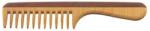 Koh-I-Noor Cosmetics Pieptene lemn cu maner, arin rosu stratificat, Koh-I-Noor, 686 (686564)