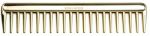 Koh-I-Noor Cosmetics Pieptene auriu cu dinti lati 19 x 4 cm, Koh-I-Noor, 7132G (7132G)
