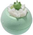 Bomb Cosmetics Bila baie cu jucarie It's Not Easy being Green Bomb Cosmetics 160 g (PNOTEAS12)