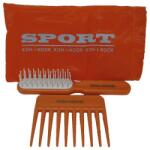 Koh-I-Noor Cosmetics Set cadou pieptene si perie mica portocalie, Koh-I-Noor, 4222A (4222A)