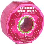 BOMB Cosmetics Sapun exfoliant cu burete Raspberry Beret Donut Body Buffer, Bomb Cosmetics (PRASBER04)