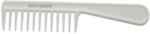 Koh-I-Noor Cosmetics Pieptene alb, TODAY, cu maner, dinti lati, Koh-I-Noor, 8130V (8130V)