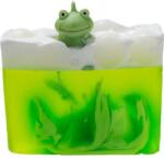 BOMB Cosmetics Sapun cu jucarie It's Not Easy Being Green Bomb Cosmetics, 100 g (PNOTEAS08G)