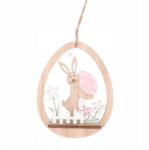 Emized Húsvéti nyuszi medál tojással 12x9.5cm (E02-24B0474)