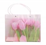  Virágtartó táska átlátszó műanyag tulipán (MYH641441)