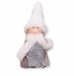 Emized Stílusos angyalka medál fehér sapkában 9, 5x5x13 cm