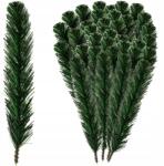 Ruhhy Lucfenyő ágak 40 db-os Karácsonyfadísz alap Sűrű karácsonyfa 29cm (22513)