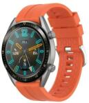 KENA szilikon óraszíj, okosóra, 22mm, narancssárga (Huawei Watch GT 3 46mm Active / Elite)