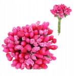 Emized Rizs kása dróton porzó fukszia 144db (MYH192909-10)