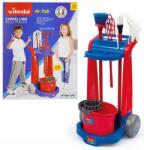 Vileda Junior Takarítókocsi Gyerekeknek Seprű Felmosó Vödör Készlet (01200/1279)