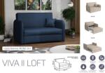 Mindigbútor VIVA LOFT II. előre nyíló rugós kanapé Mono 241 színben - mindigbutor