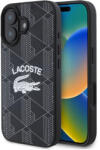 Lacoste Blend Monogram MagSafe tok iPhone 16 készülékhez fekete (LCHMP16SPIGK)