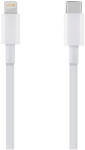 OBAL: ME Fast Charge USB-C/Lightning kábel 1m fehér (CL20WH)