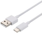 Xiaomi Original USB-C adatkábel 3A 1m fehér - csomagolás nélküli gyári (2435084)
