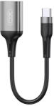 XO Adapter OTG NB201 Type-C to USB-A 150mm fekete (6920680824588)
