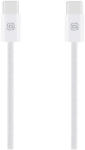 OBAL: ME Super Fast USB-C/USB-C Fonott kábel 60W 1m fehér (CC60BWH)