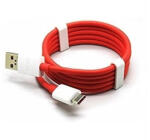 OnePlus OnePlus 3/3T készülékhez Original USB-C adatkábel 0, 95m fehér/piros - csomagolás nélküli gyári (2435313)