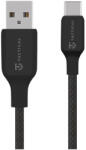 Tactical Stitch Thread kábel USB-A/USB-C 1m fekete (57983126582)