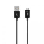 Samsung EP-DG925UBE Samsung microUSB adatkábel 1.2m fekete - csomagolás nélküli gyári (2451052)