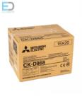 Mitsubishi CK-D868 Media Set 15 x 20cm ( 6" x 8" ) ( 2 x 430 10 x 15cm prints or 2 x 215 15 x 20cm prints ) )