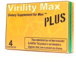 Virility Max Plus étrendkiegészítő férfiaknak - 4db