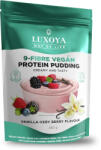 Luxoya Vegan Protein Puding Vanília-erdei gyümölcs ízű 450g
