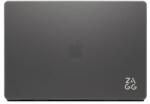 ZAGG Hardshell - védőburkolat a MacBook Air 13" M2 (2022) / M3 (2024) / M4 (2025) számára (füstszín) (702315482)