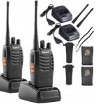 VG Boafeng Walkie Talkie 2db-os, 16 előreprogramozott PMR, 1500 mAh (14365)