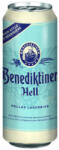 Benediktiner Hell sör 5% 0, 5 L dobozos