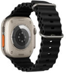 Forcell F-DESIGN Apple Watch 38mm/ 40mm/ 41mm szilikon óraszíj fekete