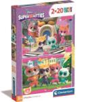 Clementoni Disney Szuper Kiscicák 2x20 darabos puzzle (24811) - jateknet
