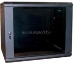 Excel Faliszekrény 6U 600X600mm mély 19" lapraszerelt Environ WR600 (WBFP6.6SGB) (WBFP6.6SGB)