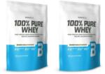 BioTechUSA 100% Pure Whey Tejsavó fehérjepor 2x1000g Bourbon Vanília